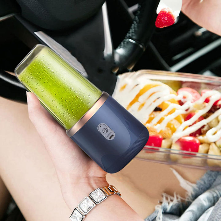 Mini Maker, Tragbarer Mixer, Maker Flasche, 300 ml Blender Elektrisch, 1200 MAh, Mini USB Ladeabzieh