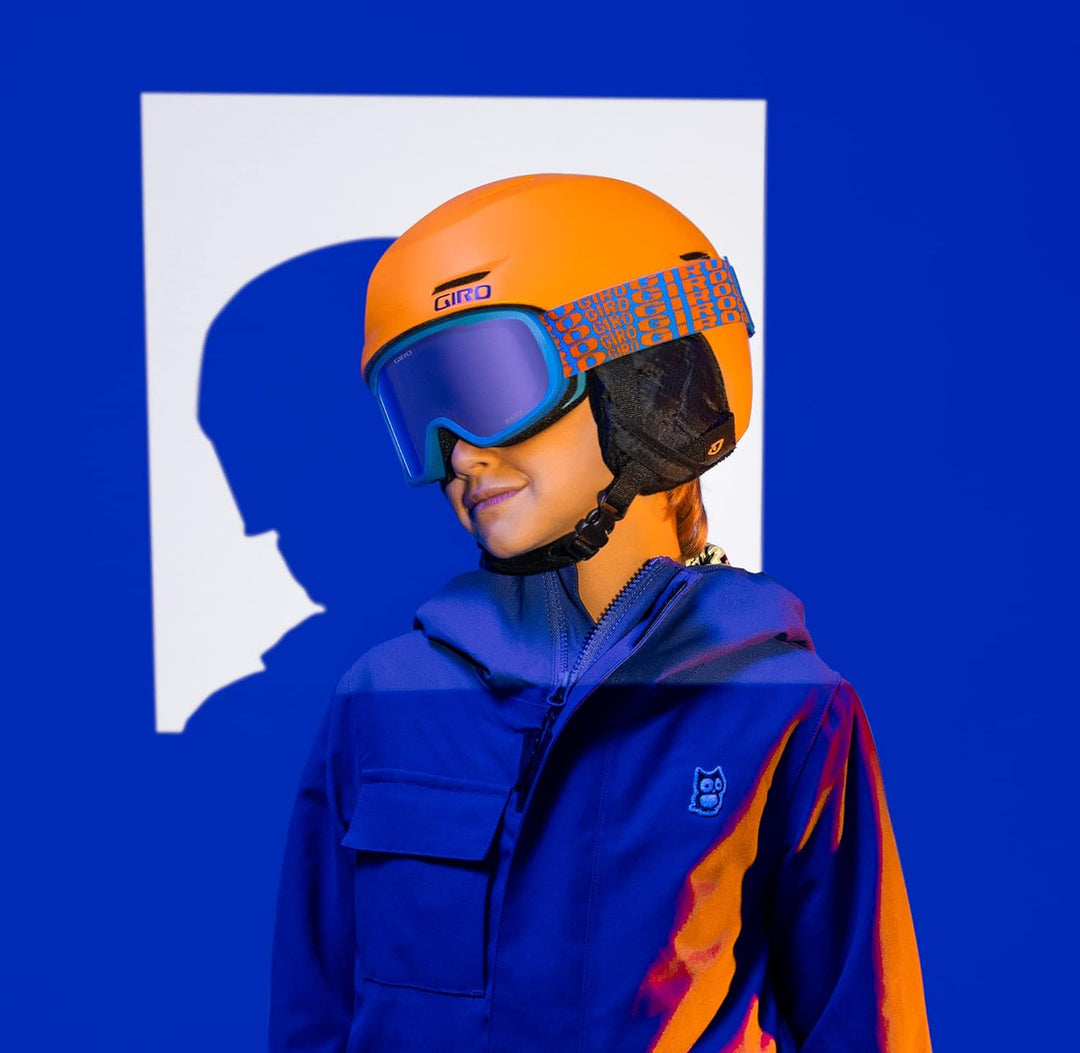 Giro Spur MIPS Kinder Skihelm - Snowboardhelm für Jugendliche, Kleinkinder, Jungen und Mädchen BLUE