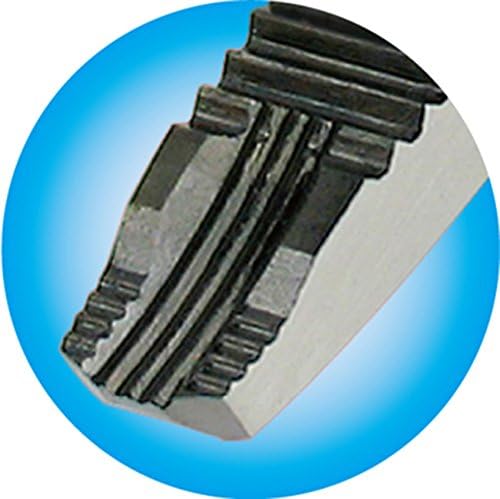 Kombizange mit vertikalen Rillen zum schnellen Lösen beschädigter Schrauben (Grüne Griffe). Japanisc