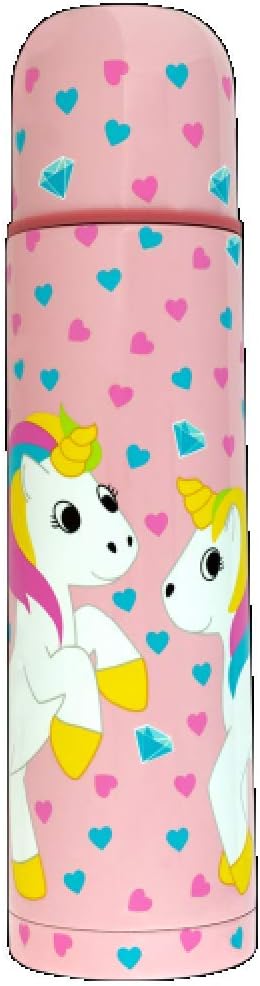 Pylônes, Thermosflasche – Mini Keep Cool Einhorn Rosa