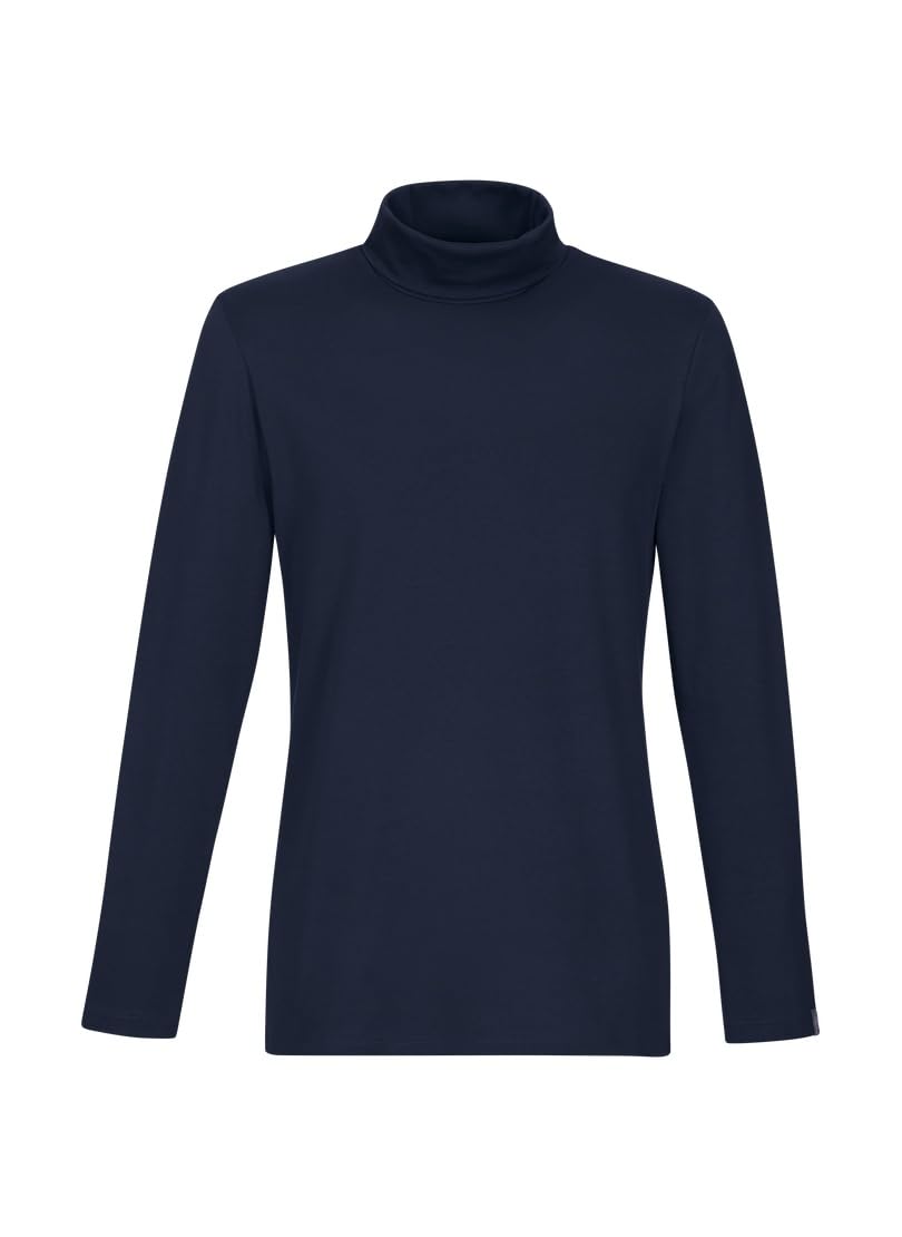 Trigema Damen 502010 Rollkragenpullover XS Navy, XS Navy
