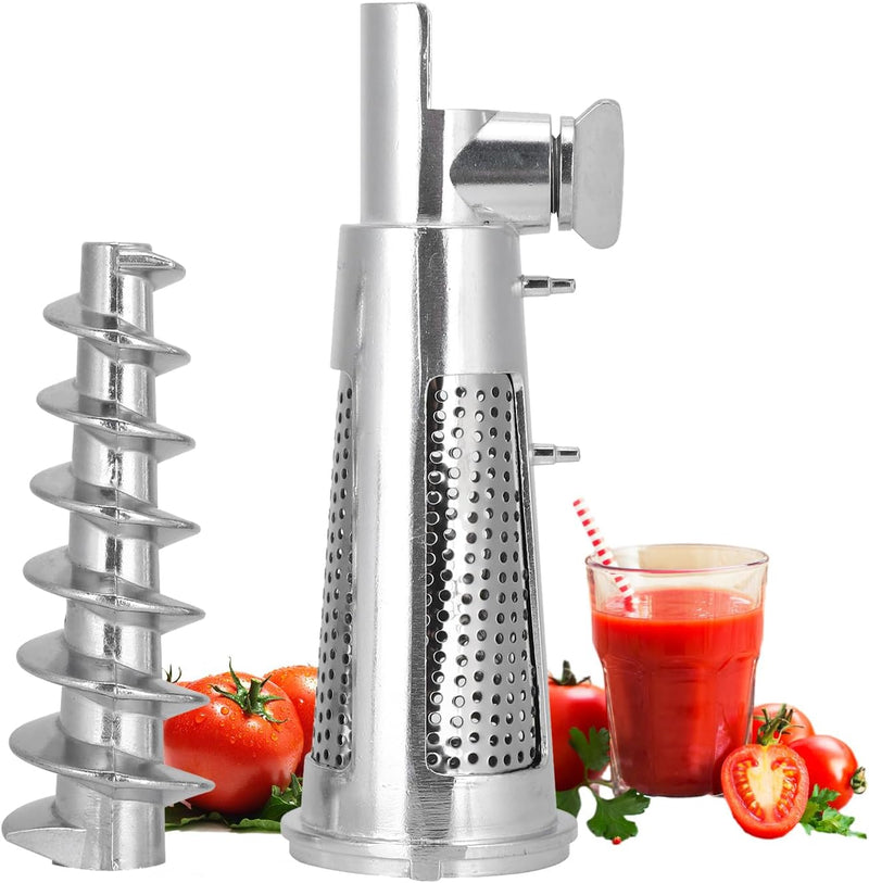 Entsafter Fleischwolf Zubehör Mixer Fleischwolf Teile für Zuhause Küche Essen Aluminiumlegierung Leb