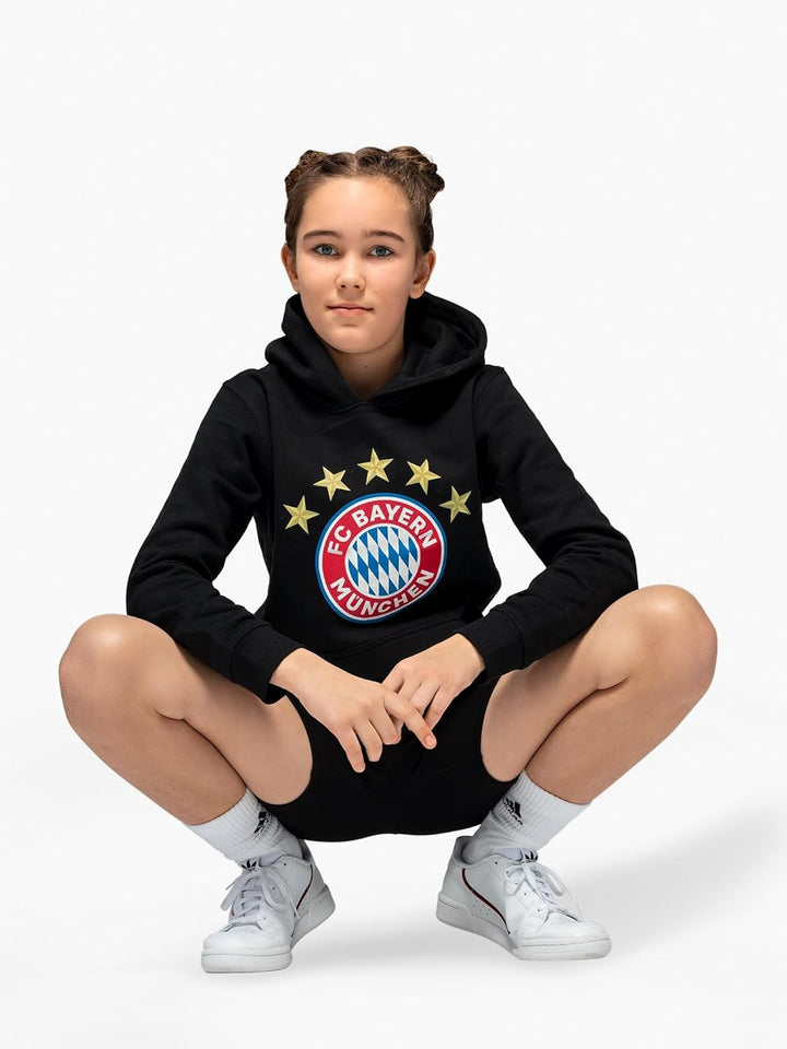 FC Bayern München Sweatshort Logo 110 Schwarz, 110 Schwarz
