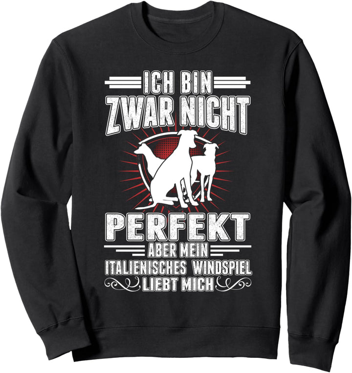 Italienisches Windspiel Italian Greyhound Windhund Sweatshirt