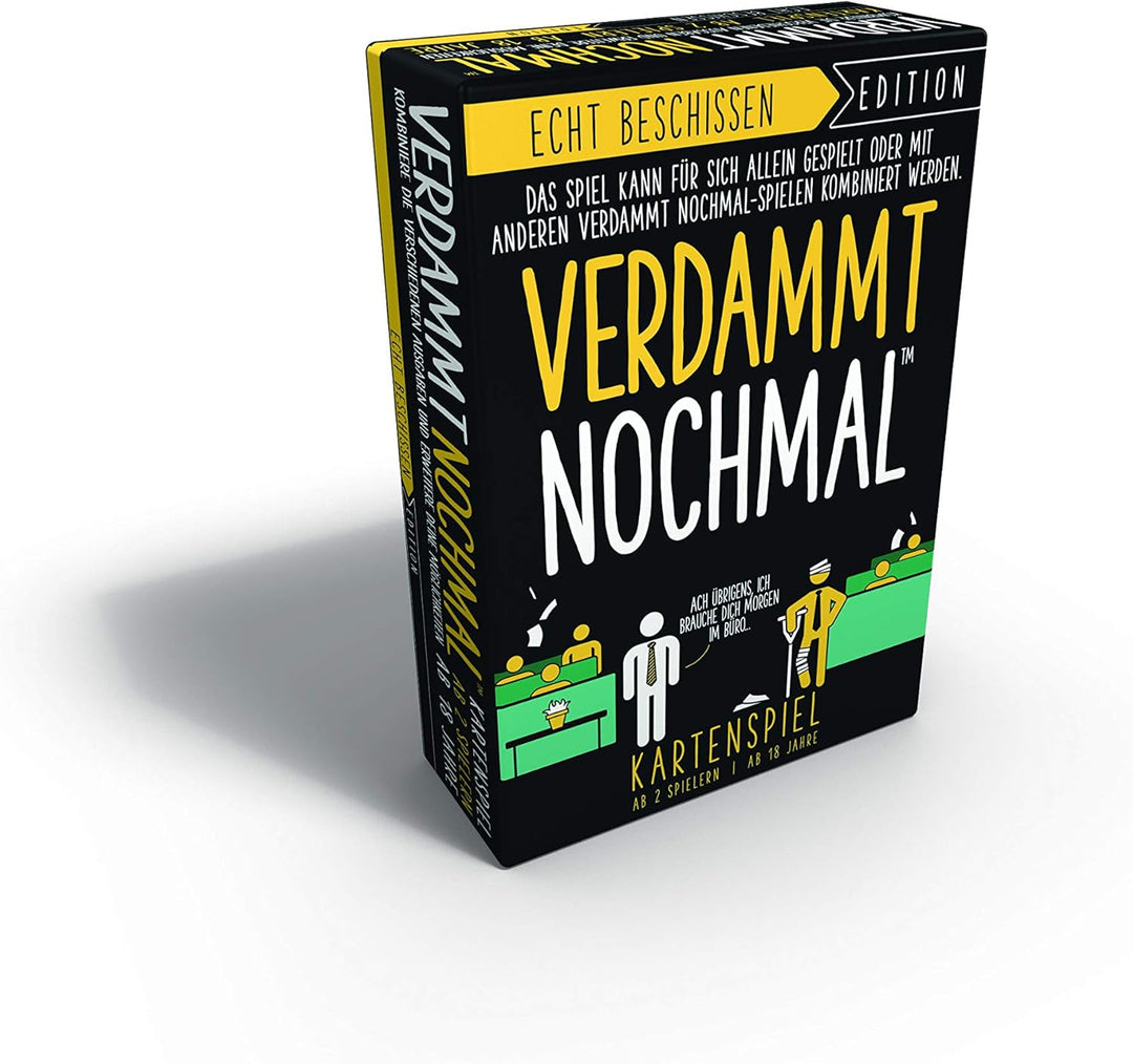 Goliath Verdammt Nochmal: Echt Beschissen, Kartenspiel ab 18 Jahren, Gesellschaftsspiele für Erwachs