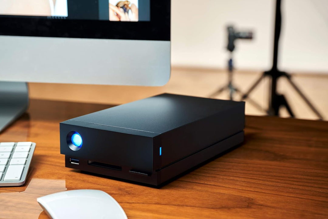 LaCie 1big Dock HDD 8TB externe Festplatte, Thunderbolt 3, PC Mac iPad & iPhone, Data Rescue Service