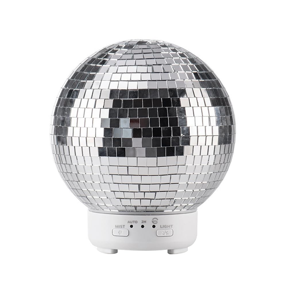 Diffusor Mit Diskokugel Rotierender Spiegel Diffusor Für Ätherische Öle Flüsterleiser Aromatherapie