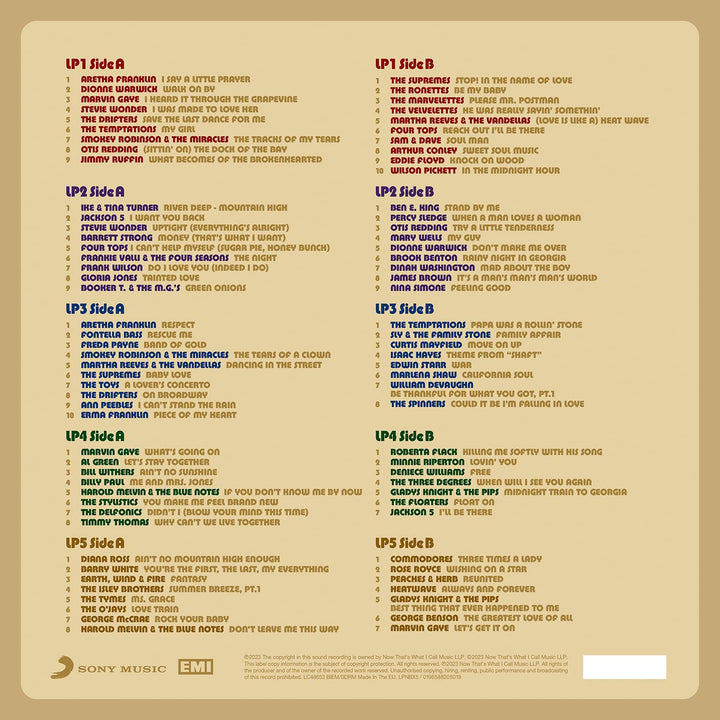 Now Presents: Classic Soul, Vinyl