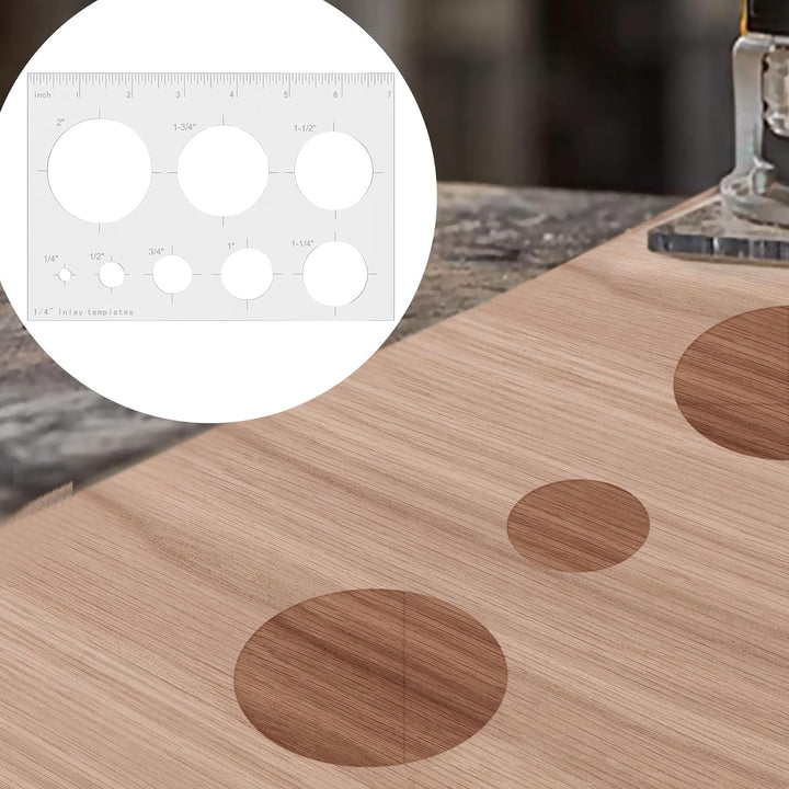 Router Jig Butterfly Star Inlay Templates, Dekorative und Router Templates für die Holzbearbeitung (