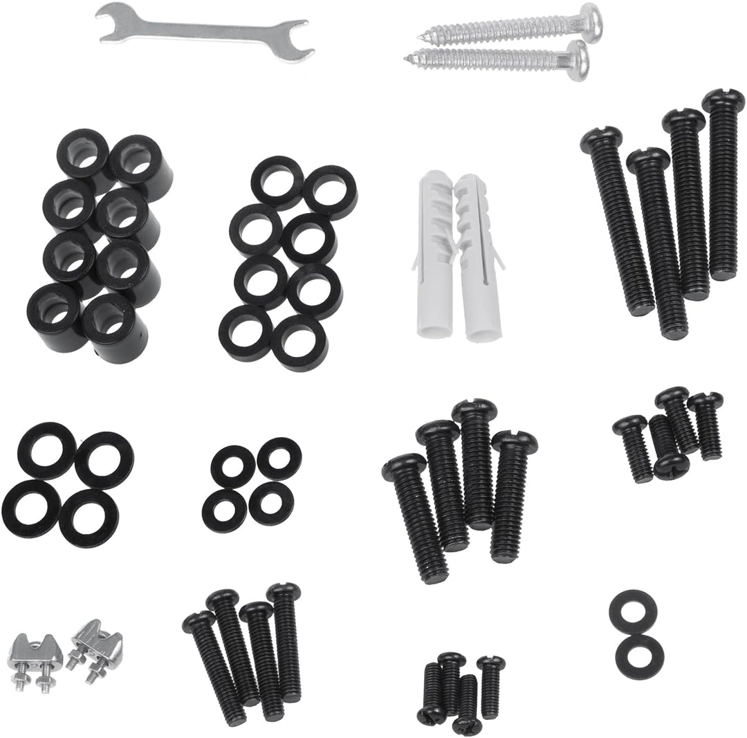 Maclean MC-557 OLED QLED LED LCD Plasma TV Wandhalter Wandhalterung UltraSlim, 37-70", 50kg