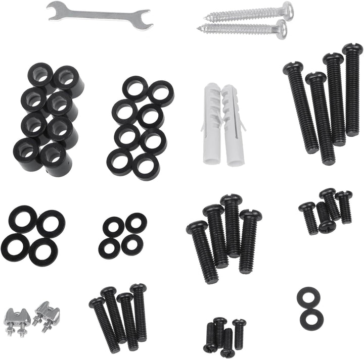 Maclean MC-557 OLED QLED LED LCD Plasma TV Wandhalter Wandhalterung UltraSlim, 37-70", 50kg