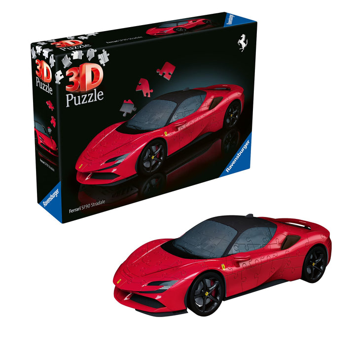Ravensburger 3D Puzzle 11576 - Ferrari SF90 Stradale - Der ikonische Supersportwagen aus Maranello a