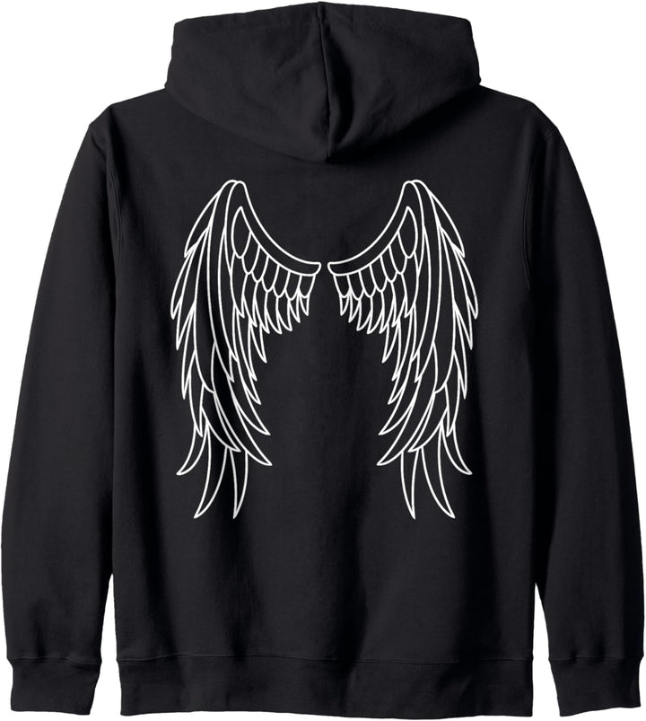 Flügel Engelsflügel Kapuzenjacke
