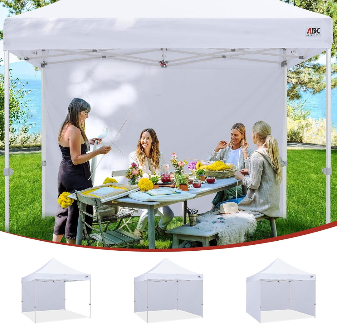 ABCCANOPY Nur Seitenwand Gelb 10X10, Gelb 10X10