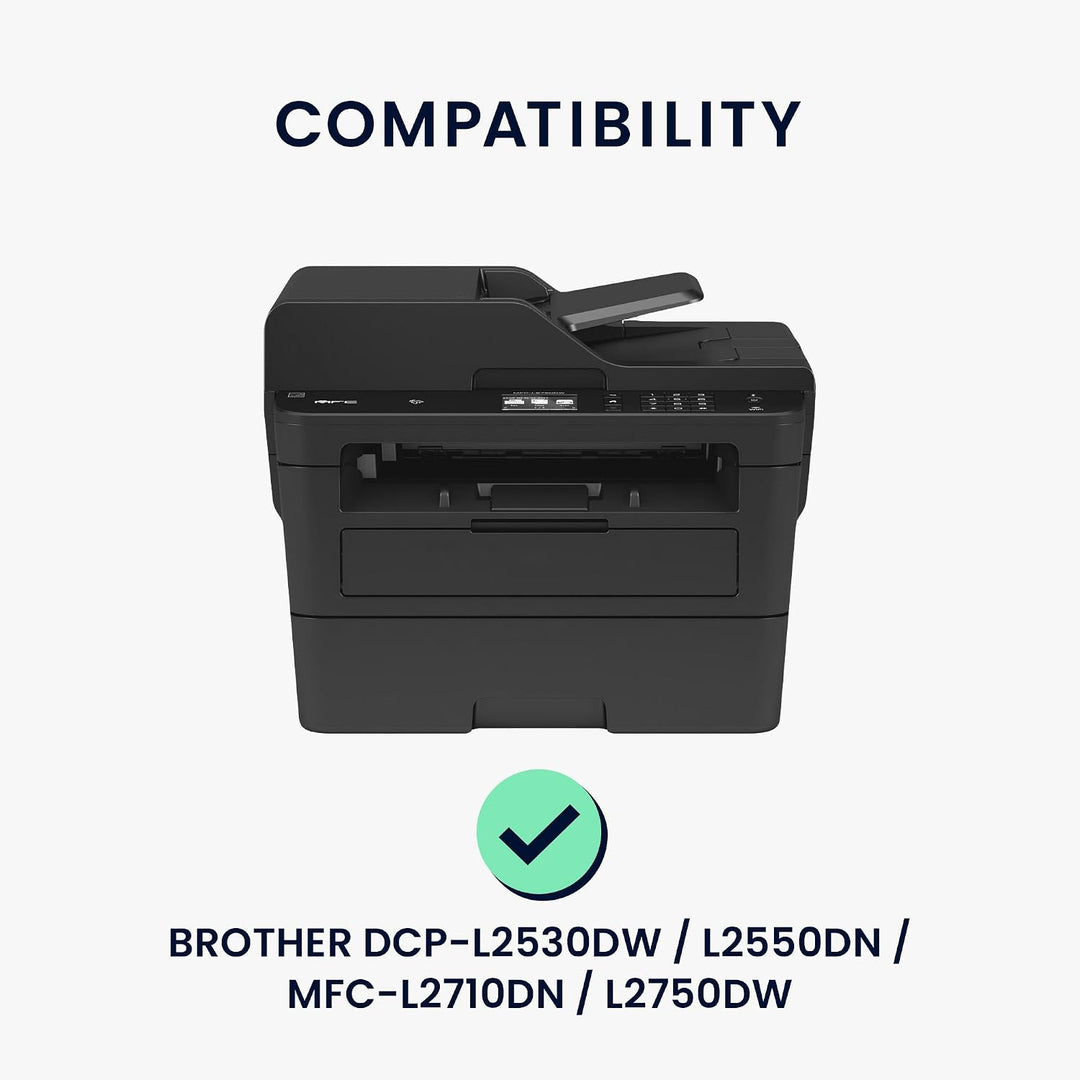 kwmobile Cover kompatibel mit Brother DCP-L2530DW / L2550DN / MFC-L2710DN / L2750DW - Tasche Hülle D