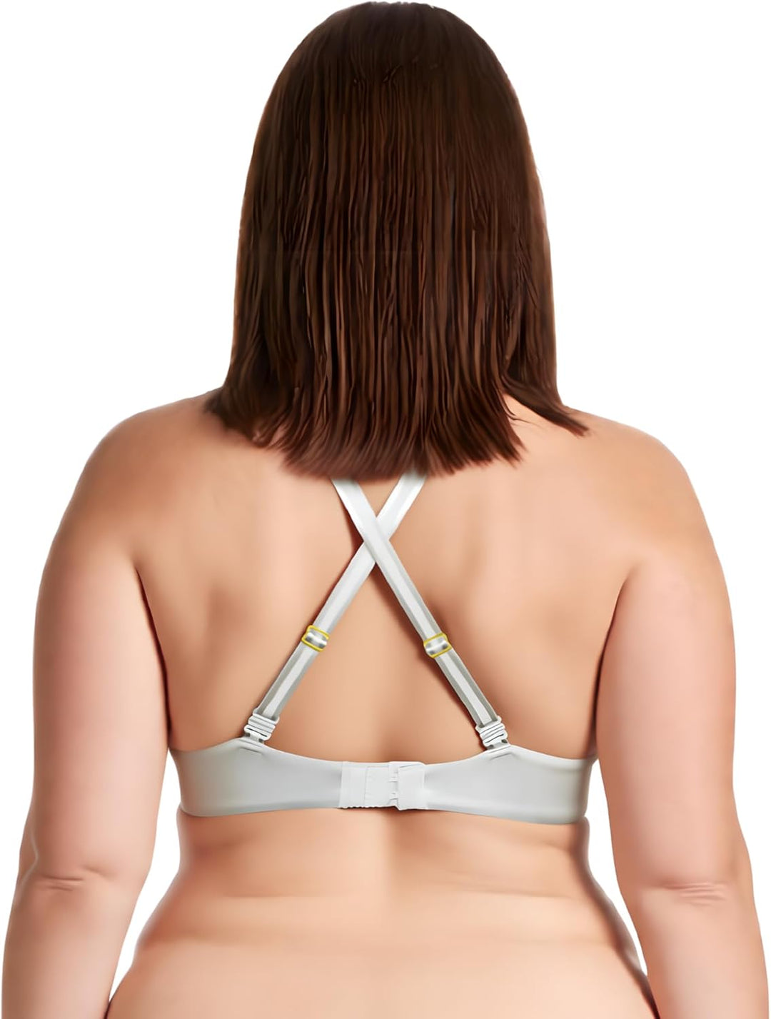 Curve Muse Damen Übergrösse Vollständige Abdeckung Bügel vorne schliessen BHs-1PK oder 2PK 70C Licht