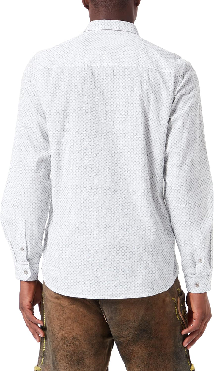 Bergfeuer Herren Frederico Hemd S Weiss, S Weiss