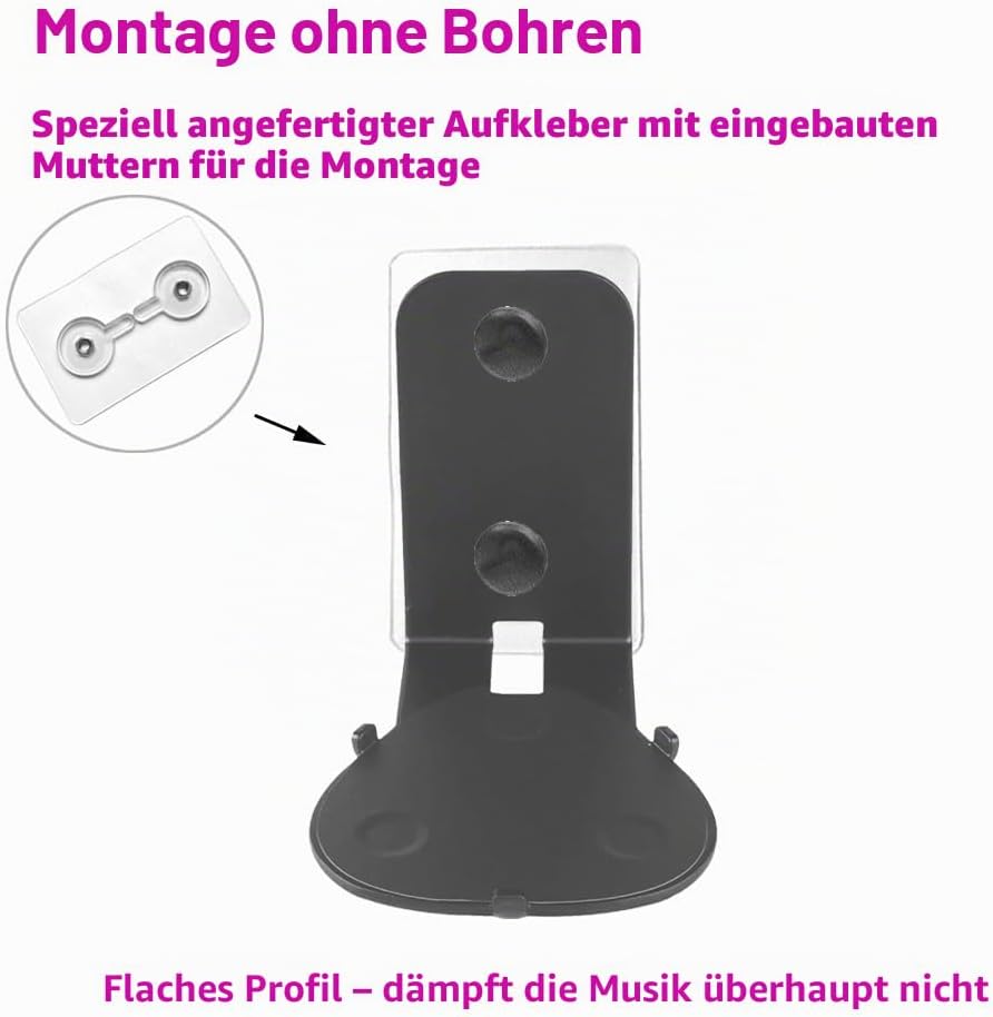 Wandhalterung für Sonos Roam/Sonos Roam SL Lautsprecher(Kompatibel mit Sonos Roam und Sonos Roam SL,
