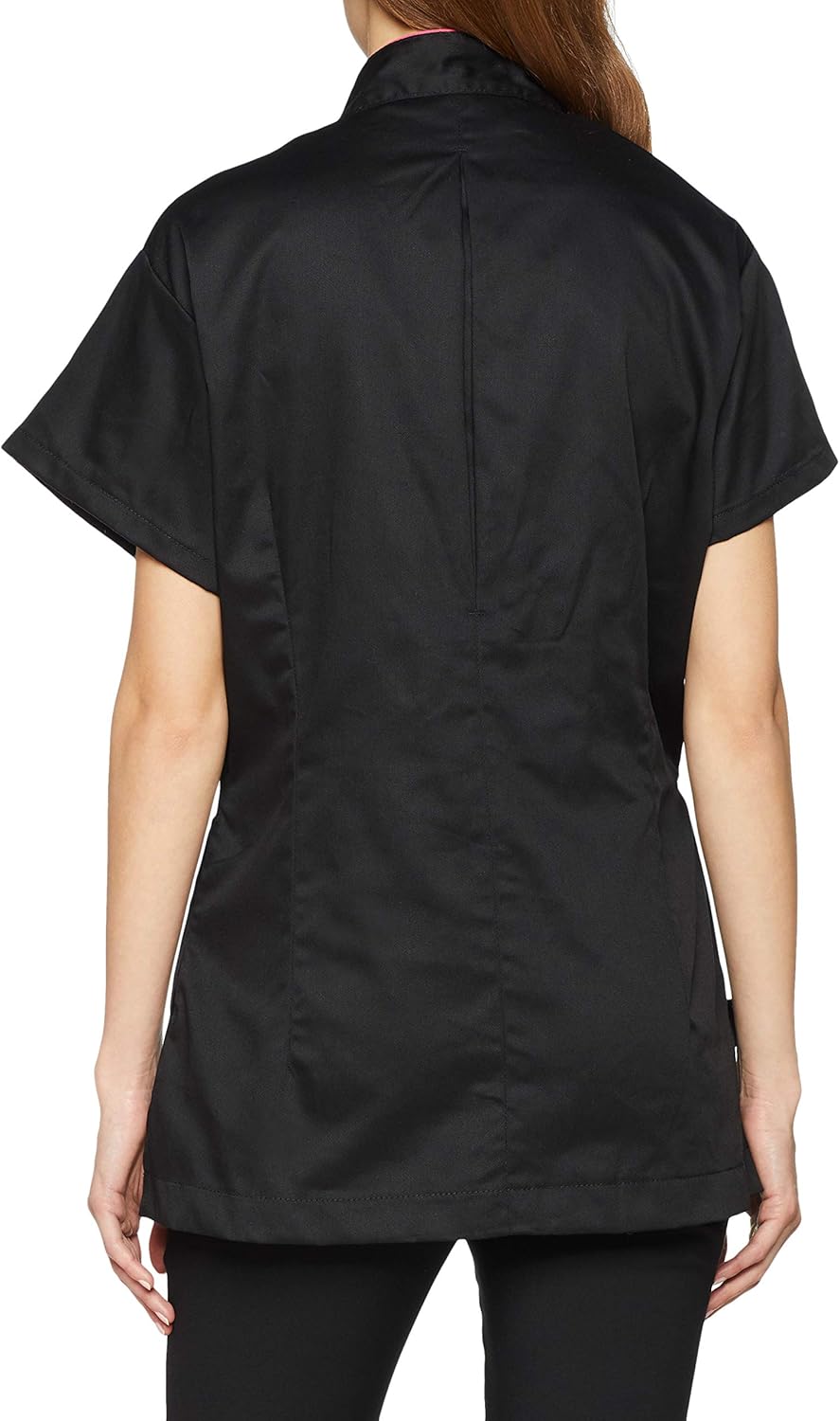 Portwest Herren Tunika Damen kittel, Schwarz (Black/Pink), M EU