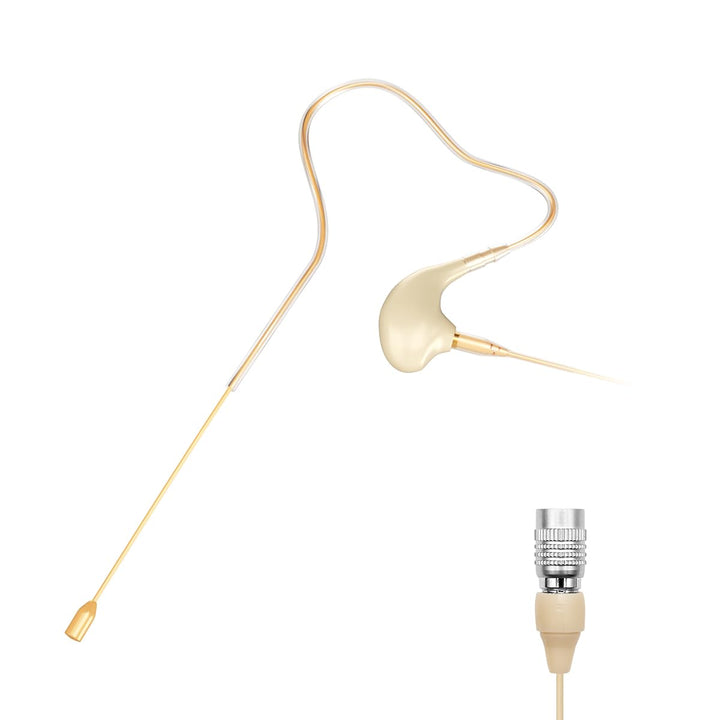 KIMAFUN Ohrset-Mikrofon Headset Einzel-Ohrhörer Ohrbügel, Über dem Ohr Hängendes Kondensatormikrofon