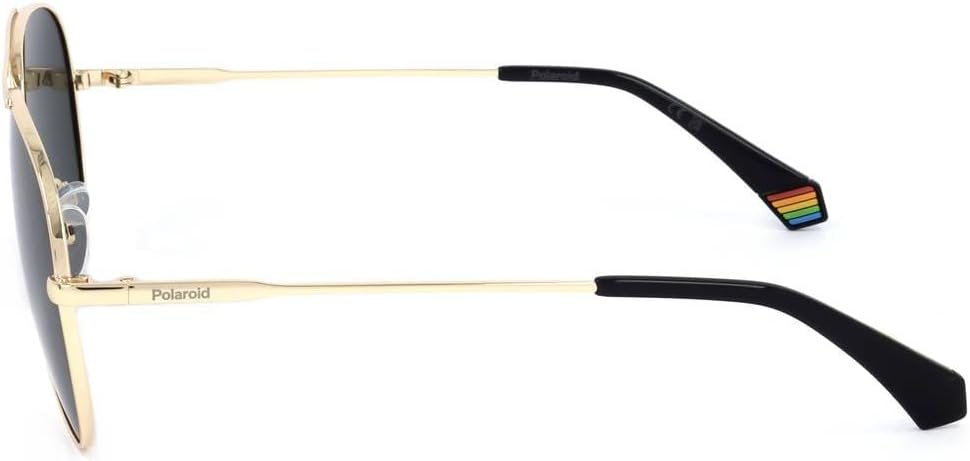 Polaroid Unisex Sunglasses, J5g/Uc Gold