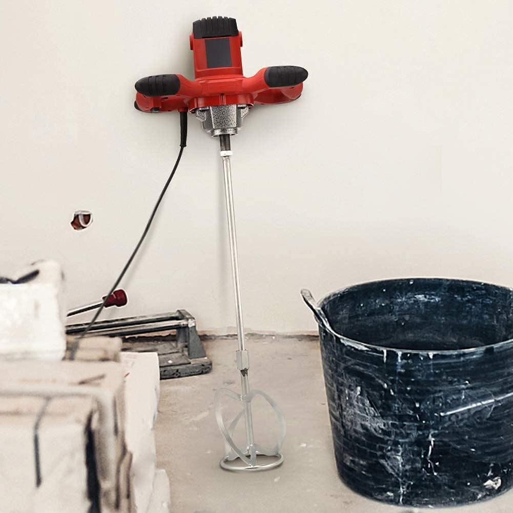 1500 W AC 220 V Rührwerk 6 Geschwindigkeiten Schlammmischer für Mörtel, Farbe, Zement, Mischvorgänge