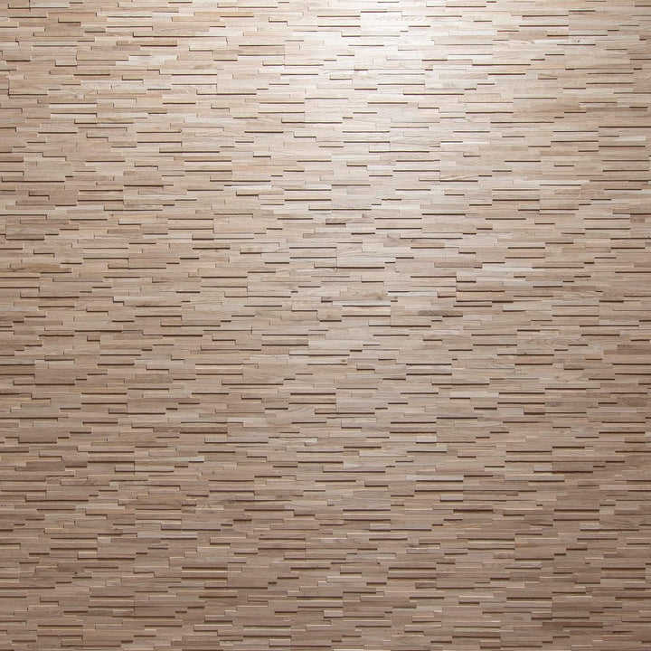 Wandverkleidung aus Holz 3D Optik Natürliches Eiche Holz Wandpaneele von Wooden Wall Design model AC