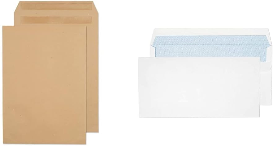 Blake Everyday 13878 Versandtasche selbstklebend Manila C4 324 x 229 mm - 90g/m² 250 Stück & Purely