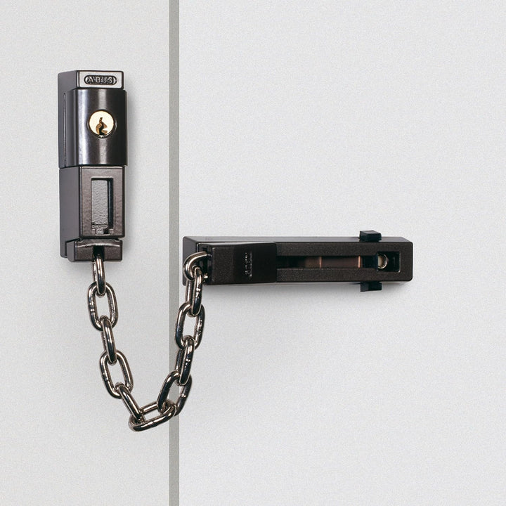 ABUS Abschliessbare Türkette SK78 B braun 03978, Braun