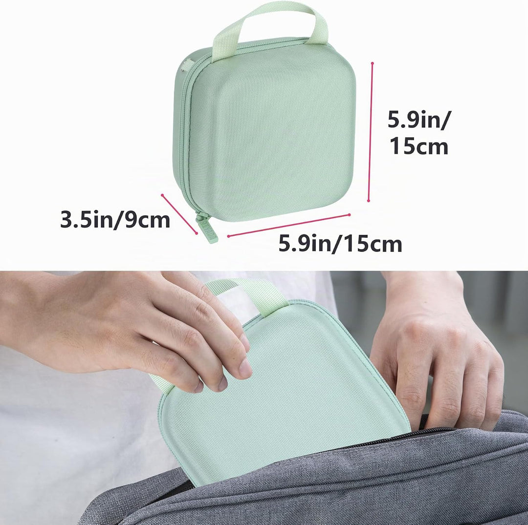 Hartschalen Schutzhülle Tasche Geeignet für INSATX mini 12 / INSTAX mini 11 Sofortbildkameras (Mint