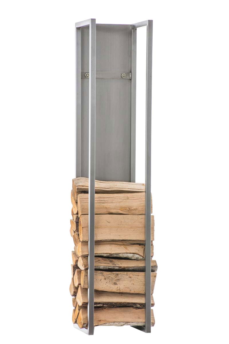 CLP Kaminholzregal Spark I Brennholzregal Aus Edelstahl I Holzbutler In 6 Grössen Und 3 Farben Erhäl