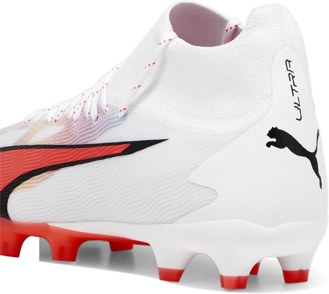PUMA Herren Ultra Pro Fg/Ag Fussballschuh 40 EU Puma White Puma Black Fire Orchid, 40 EU Puma White