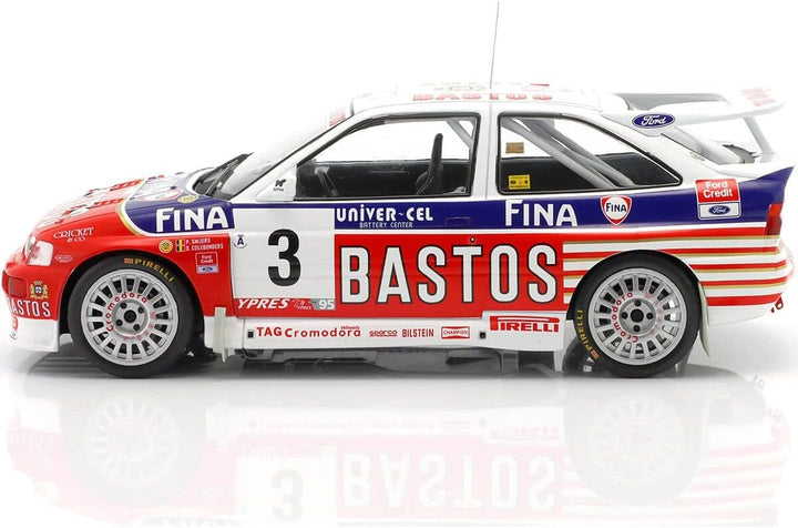 1995 Ford Escort RS Cosworth Nr. 3 Frauen/Colebunders 24h Ypres 1:18 IXO Modelle 18RMC091A