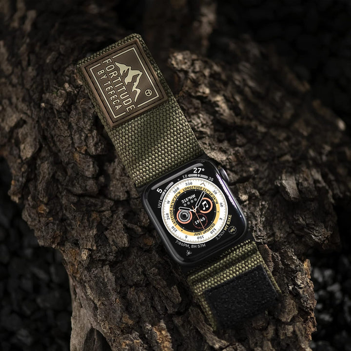 Tefeca Fortitude Serie Ultrawide Armband Kompatibel mit Apple Watch Ultra/Ultra2 Serie 9/8/SE2/7/6/S