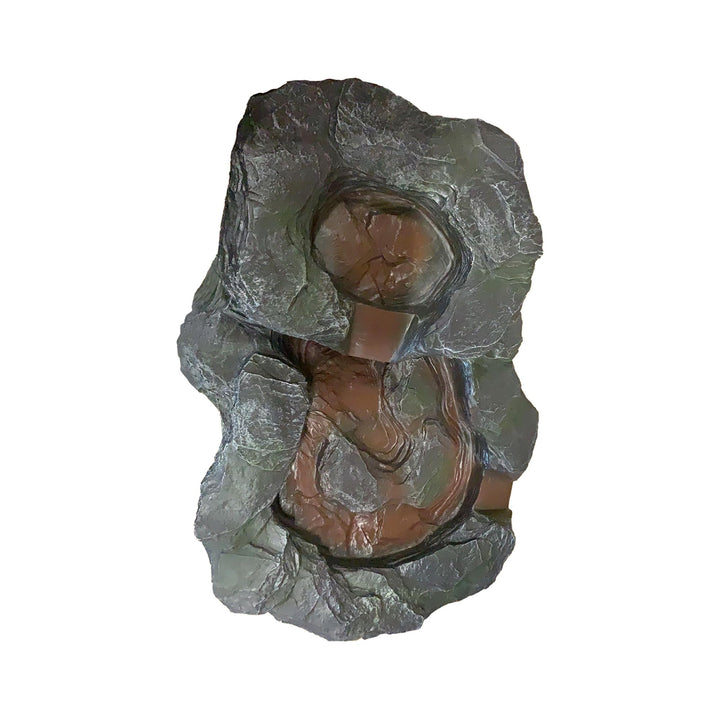 Köhko Bachlaufelement Greifenstein ohne Wasserzulauf für Ihr Garten 14007M 1 Teilig-Greifenstein-Mün