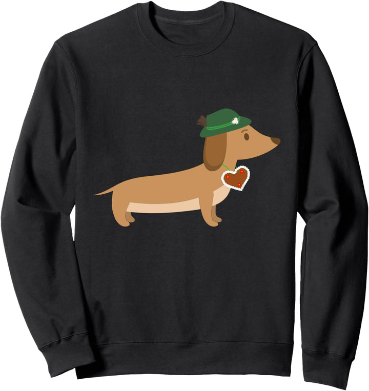 Lustiger bayerischer Hund Dackel Hundegeschenk Sweatshirt