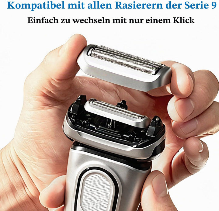 Series 9 Pro Elektrorasierer Scherkopf 94M, Ersatzscherteil für Herren Rasierer Serie 9, Kompatibel