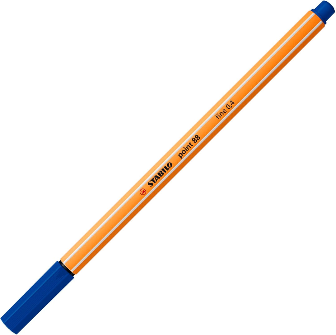 STABILO Fineliner point 88 ColorParade - 20er Tischset in rot/orange - mit 20 verschiedenen Farben,