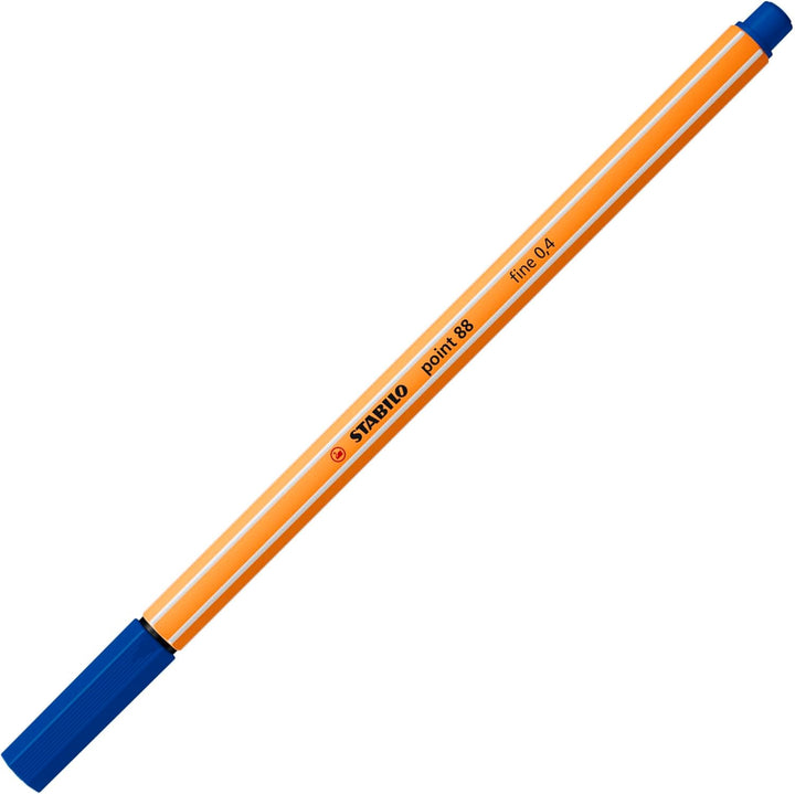 STABILO Fineliner point 88 ColorParade - 20er Tischset in rot/orange - mit 20 verschiedenen Farben,