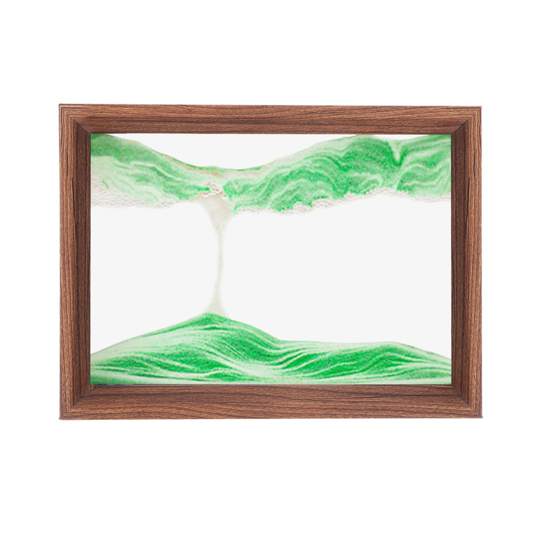 AzureLeap Sandbilder zum Drehen 3D Sandscape die Sandkunst in Tiefsee Fliessende Sandmalerei Sandbil