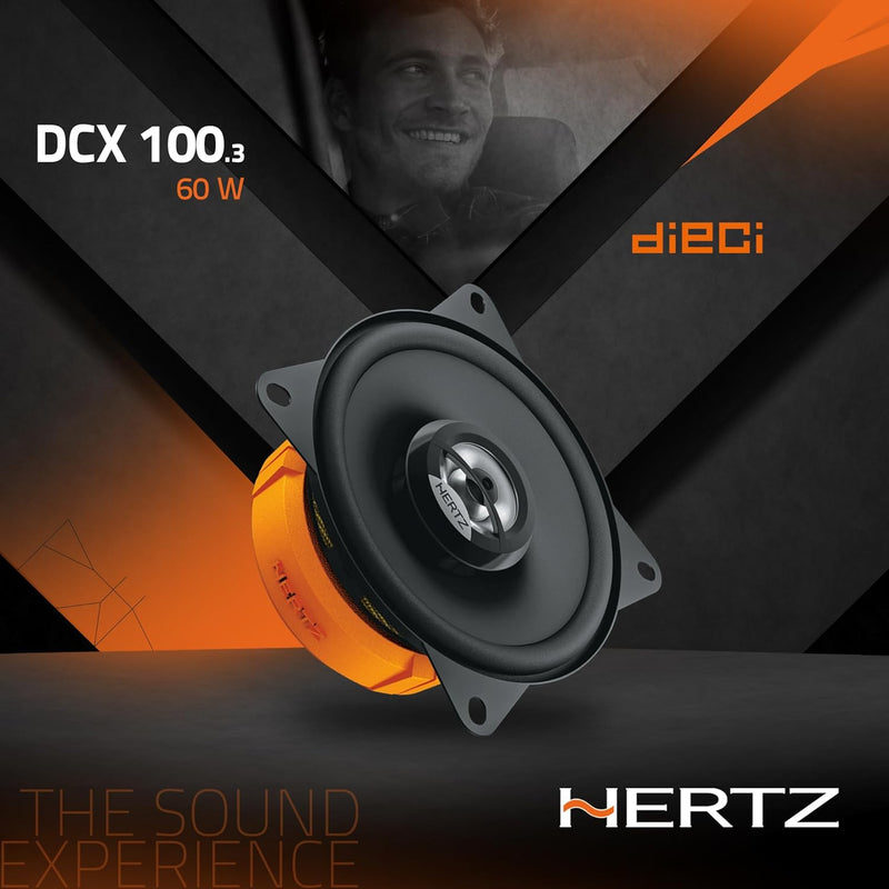 Hertz DCX100.3 2-Wege-Lautsprechersystem (10 cm,