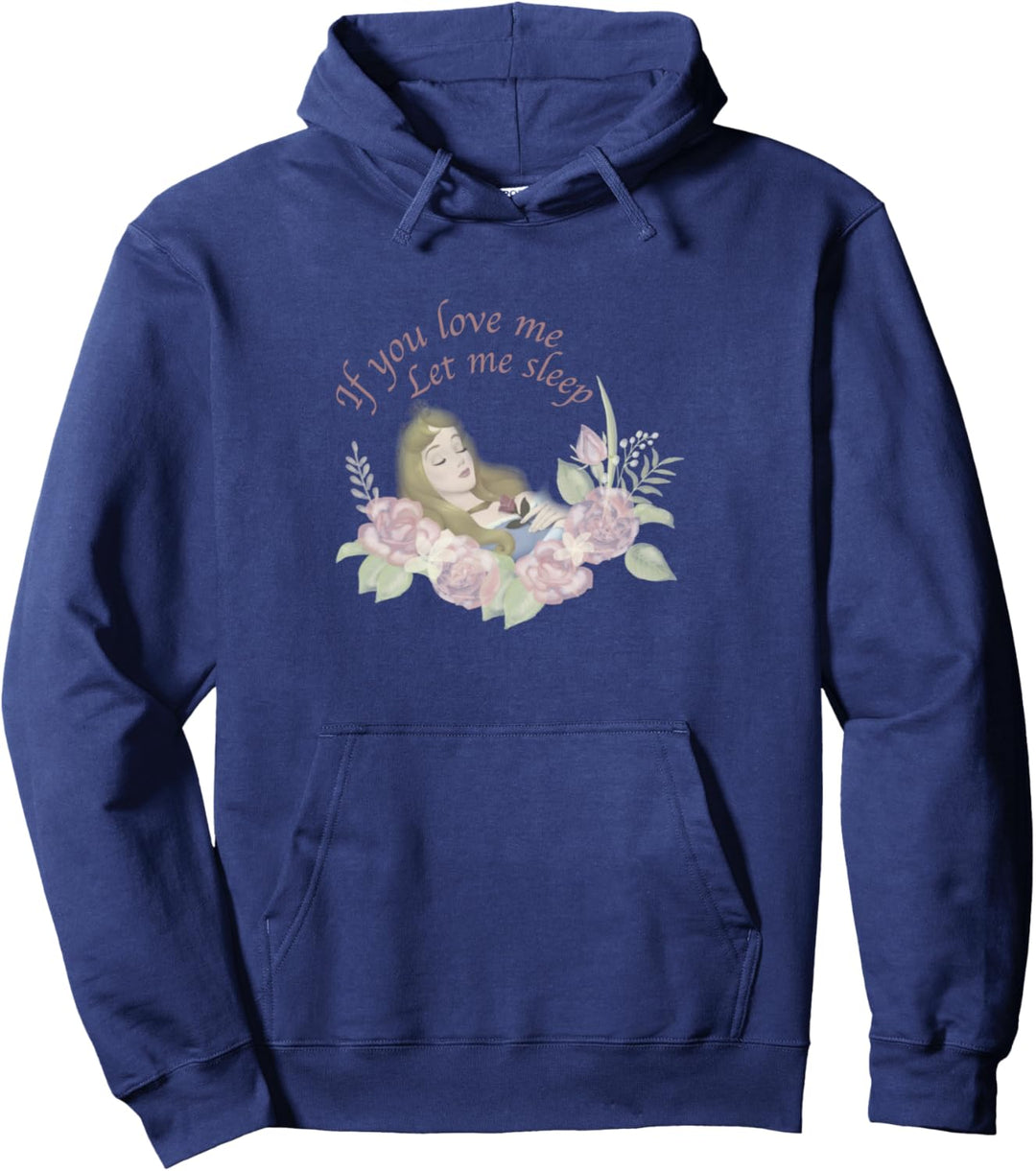 Disney Sleeping Beauty Let Me Sleep Roses Pullover Hoodie