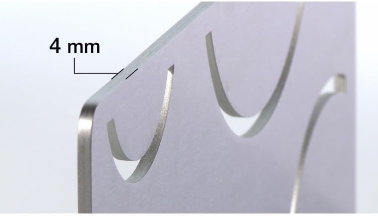 Schluter Systems Pentagon Eckregal E - gebogenes Design - Edelstahl gebürstet (SES2D6EB) - Kerdi-Lin
