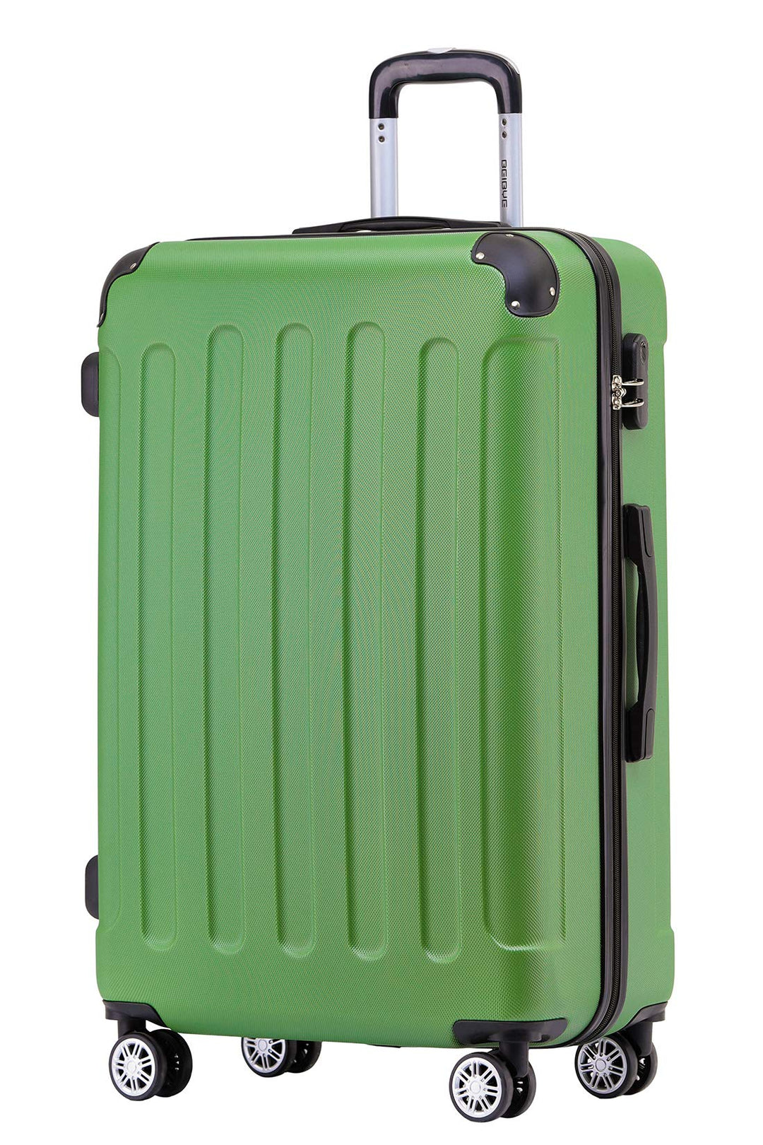 BEIBYE Hartschalen-Koffer Trolley Rollkoffer Reisekoffer Sicherheit Zahlenschloss Zwillingsrolle ABS