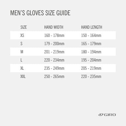 Giro Herren Havoc Handschuhe M Black Spark, M Black Spark