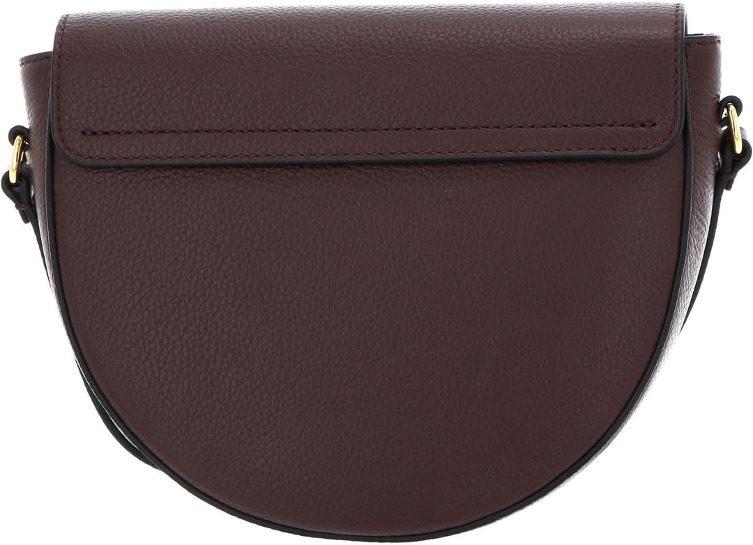 Coccinelle Beat Paglia Rete Crossover Bag Chocolate/Caramel