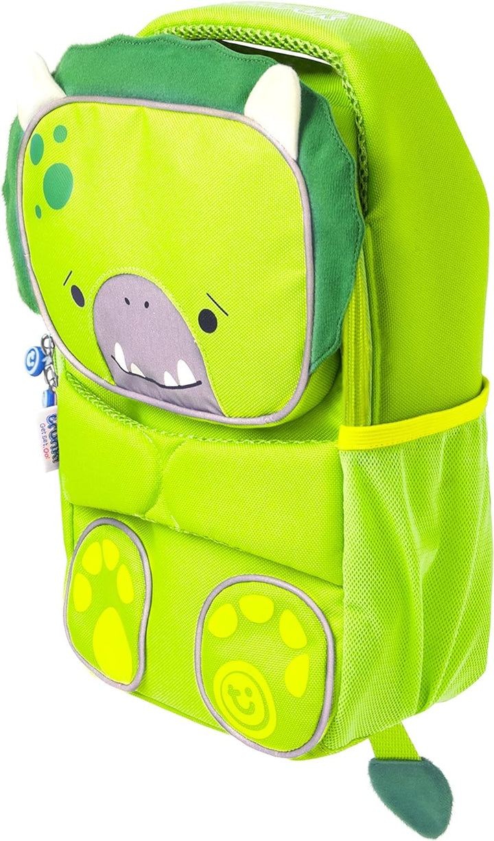 Trunki Kleinkindrucksack & Kindergartentasche - gut sichtbar - Dudley (grün) Dino Dudley (Grün), Din