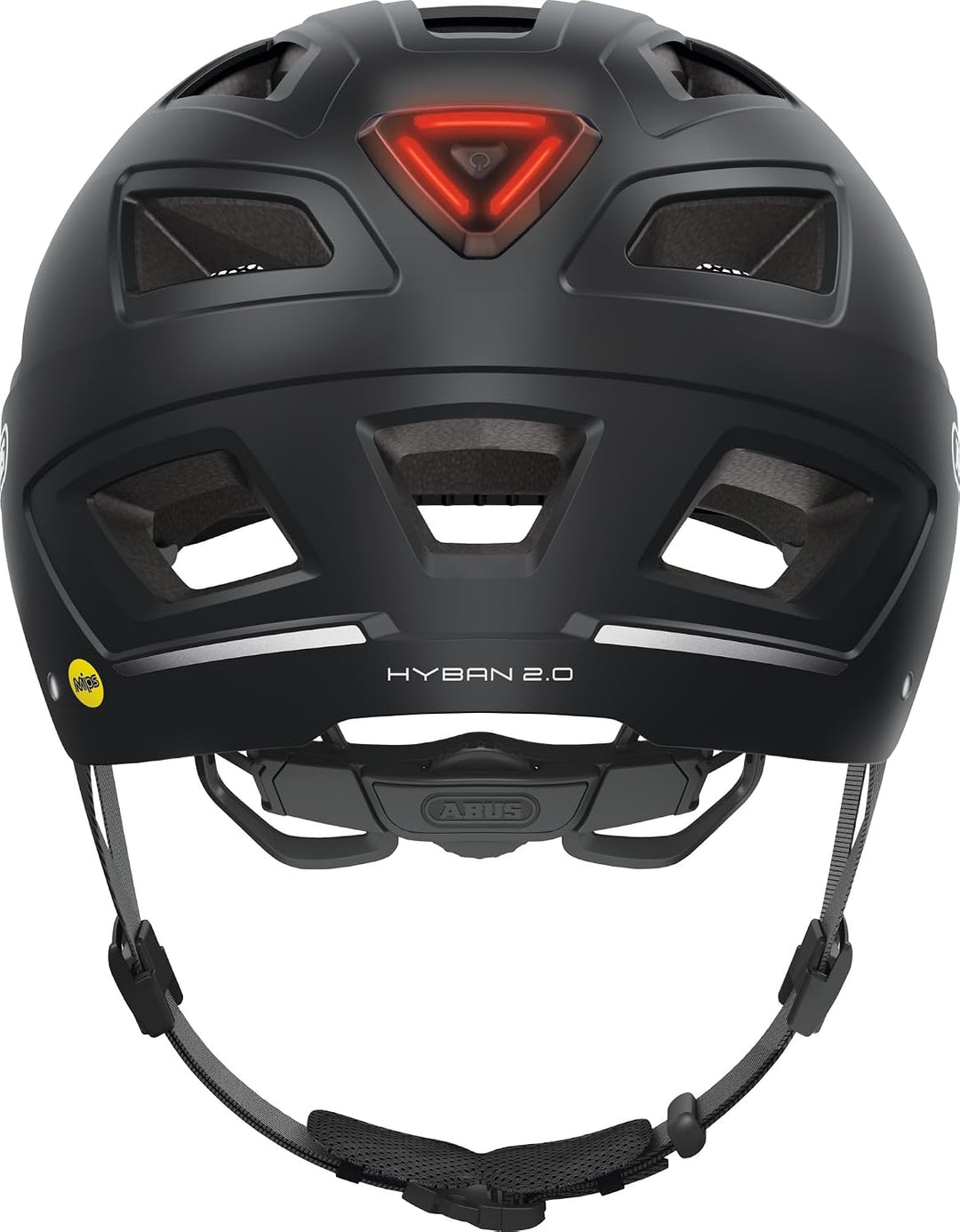 ABUS Stadthelm Hyban 2.0 MIPS - Fahrradhelm mit Rücklicht, ABS-Hartschale, Aufprallschutz - für Dame