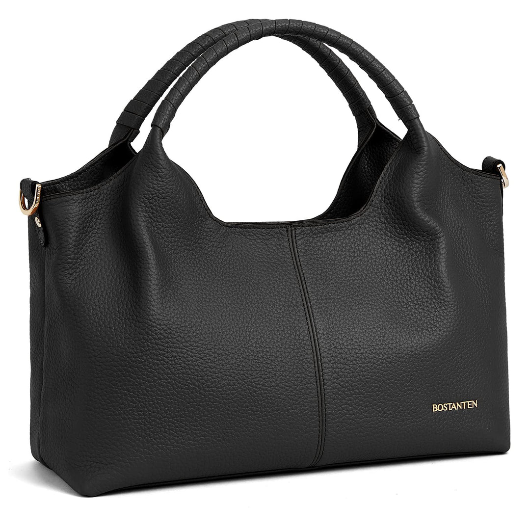 BOSTANTEN Damen Shopper Leder Handtasche Hobo taschen Top Griff Schultertasche Frauen Umhängetasche