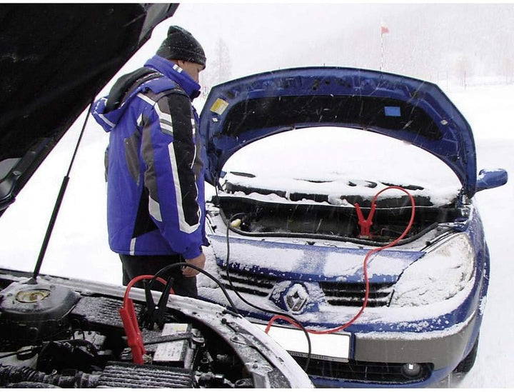 APA 29255 Starthilfekabel Auto ALU-Star, CCA-Kabel, mit Startcontrol, CCA-Kabel, für Ottomotor, für